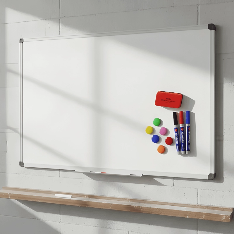 SET PIZARRA ACRILICA 80X120 PIZARRA MAGNE TICA PIZARRA BLANCA - 1