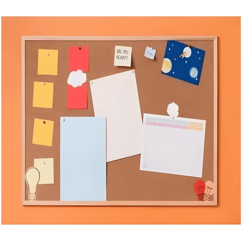 PIZARRA CORCHO 60X90 MARCO MADERA - 3