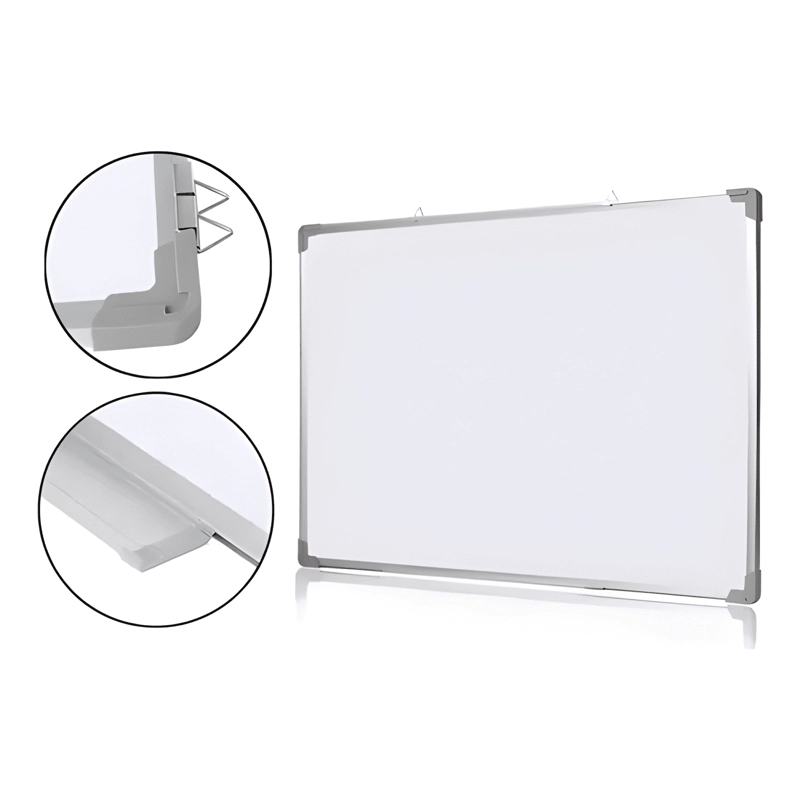 PIZARRA BLANCA 60X90 SET 3 PLUMONES + BORRADOR - 2