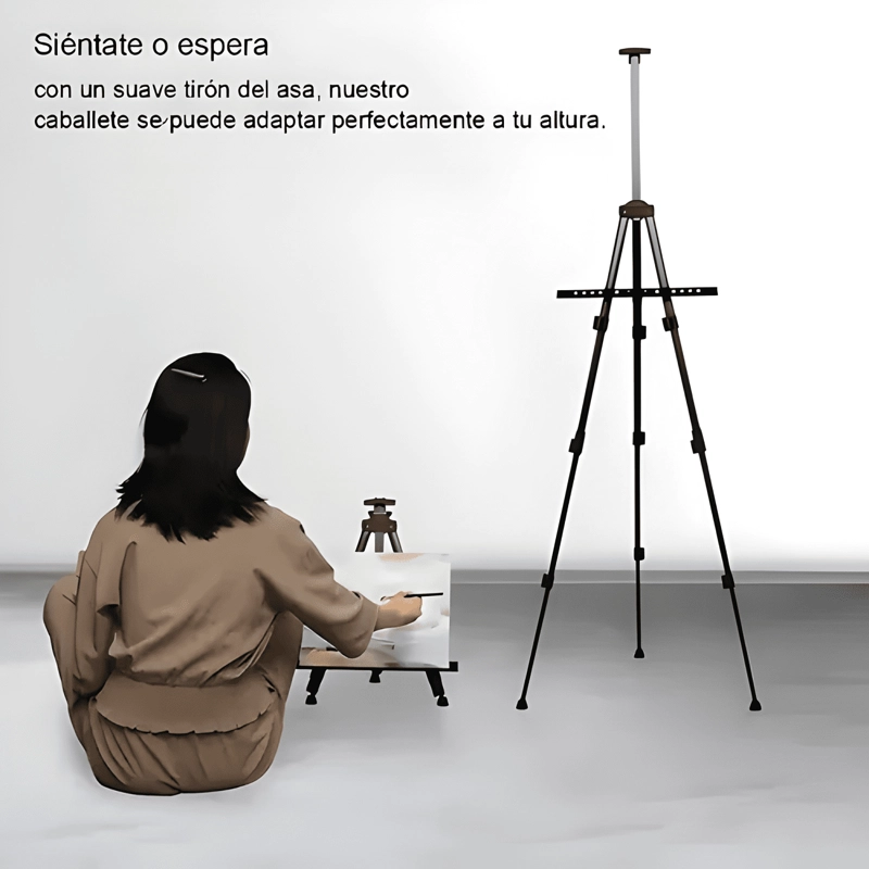 METALICO CABALLETE NIÑO PINTURA ARTISTICA ADAPTABLE 160CM - 4