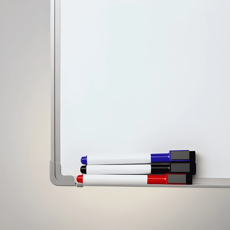 PIZARRA ACRILICA BLANCA 60X40 BORRADOR + PLUMONES #2 - 3