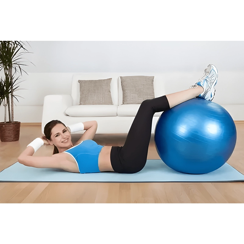 BALON PILATES 65 CM + INFLADOR - YOGA & PILATES - 1