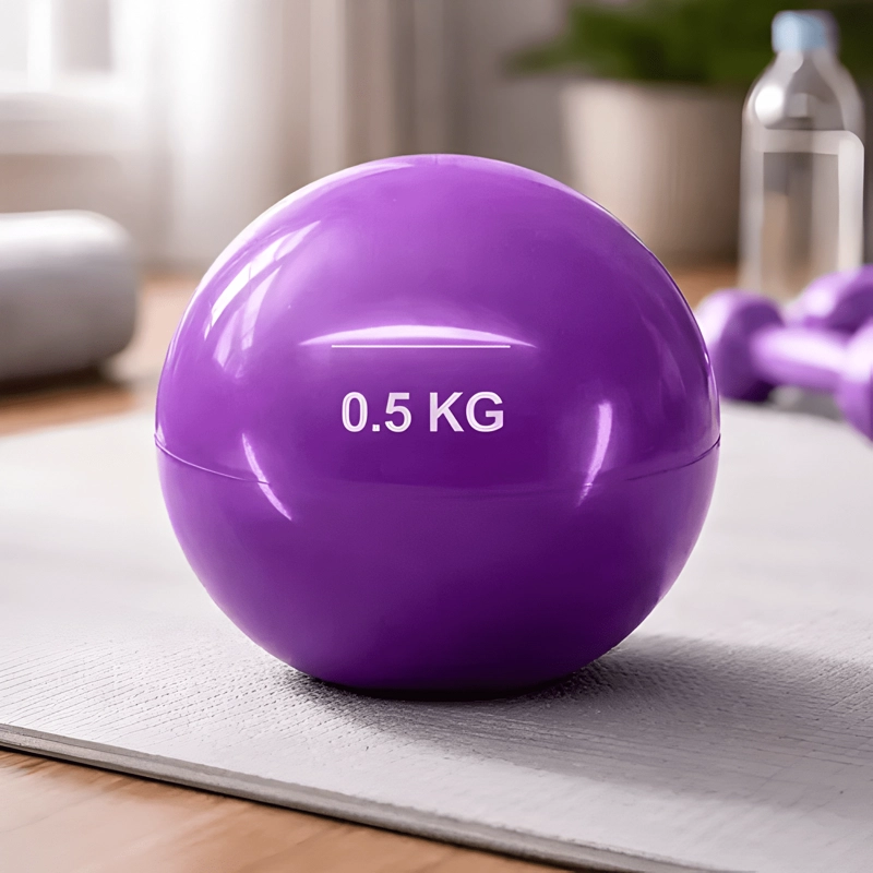 BALON MEDICINAL DE SILICONA 0,5 KILOS SIN REBOTE (500 GR) - 2