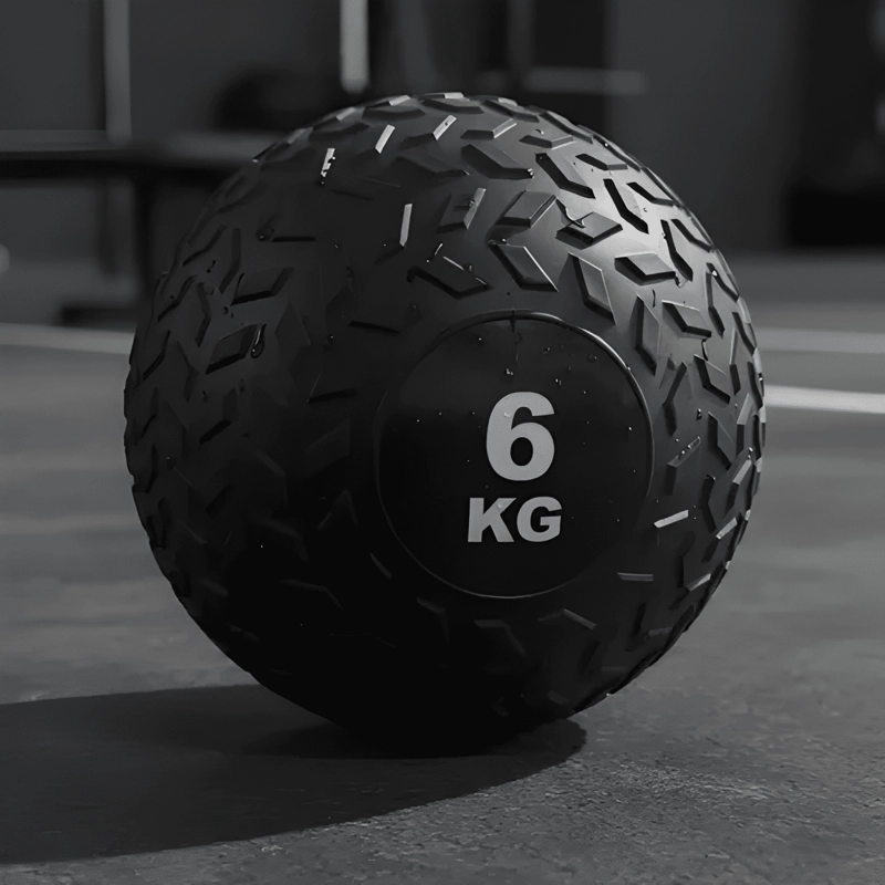 BALON MEDICINAL 6KG PARA ENTRENAMIENTO CROSSFIT / SLAM BALL - 4