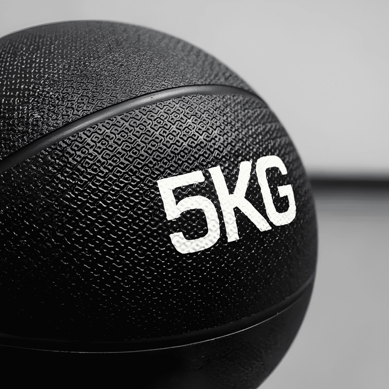 BALON MEDICINAL 5KG PARA EJERCICIO CON REBOTE ENTRENAMIENTO - 4