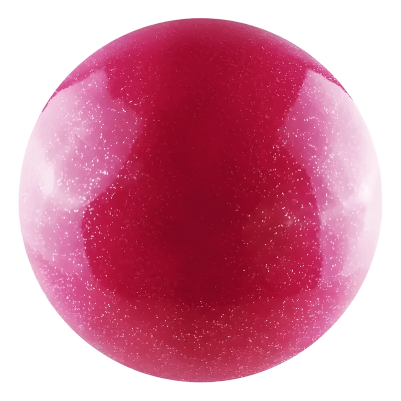 BALON GIMNASIA RITMICA GLITTER LISO 7 UKTIME - 1