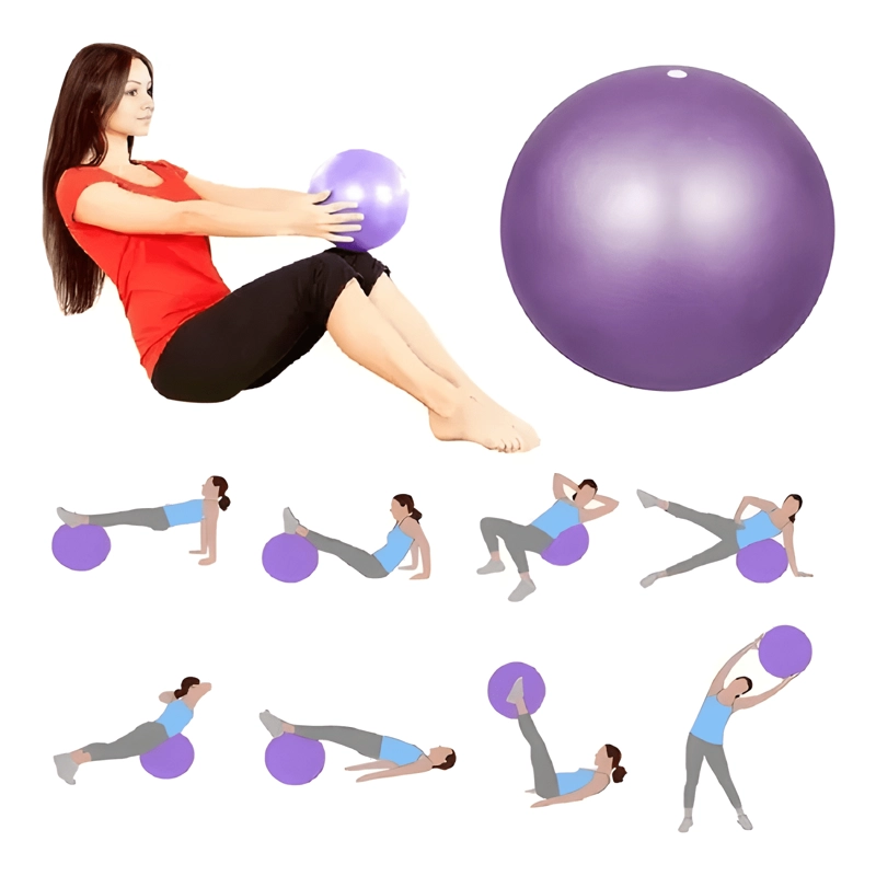 MINI BALON DE PILATES 25 CM DIAMETRO - 4
