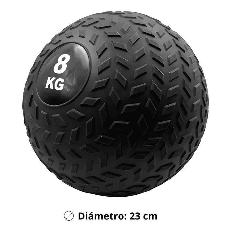 BALON MEDICINAL 8KG PARA ENTRENAMIENTO SLAM BALL / CROSSFIT - 1