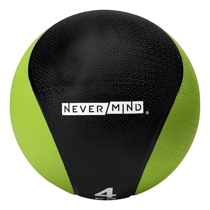 BALON MEDICINAL CON REBOTE 4 KG CROSSFIT PELOTA FUNCIONAL - 2