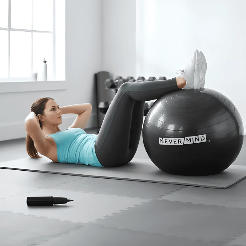 PELOTA BALON DE PILATES YOGA 85 CM + INFLADOR BOMBIN #4 - 3