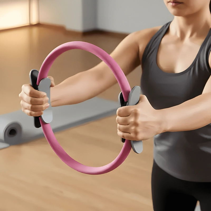ARO TONIFICADOR DE PILATES CON MANILLAS - 4