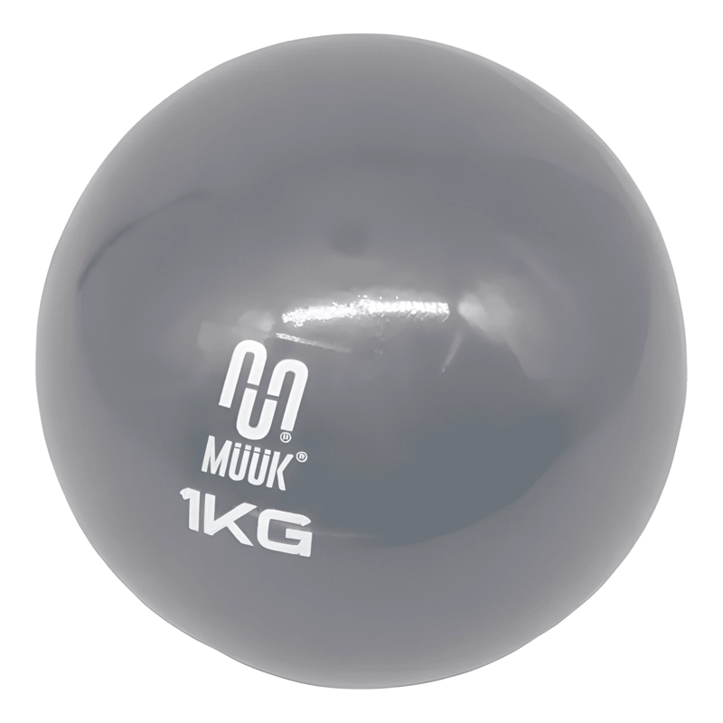 BALON MEDICINAL MUUK DE SILICONA SOFT 1KG - 2