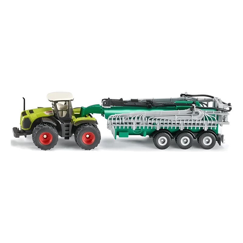 TRACTOR CLAAS XERION CON TANQUE DE VACIO 1:87 - 1