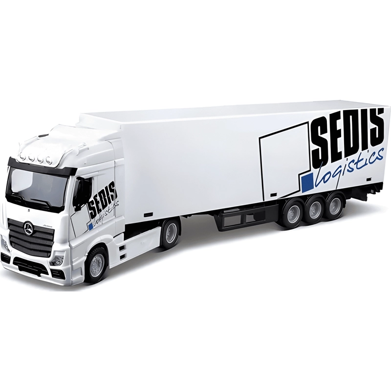 CAMION MERCEDES BENZ CON GRUA HORQUILLA 1:43 - 2