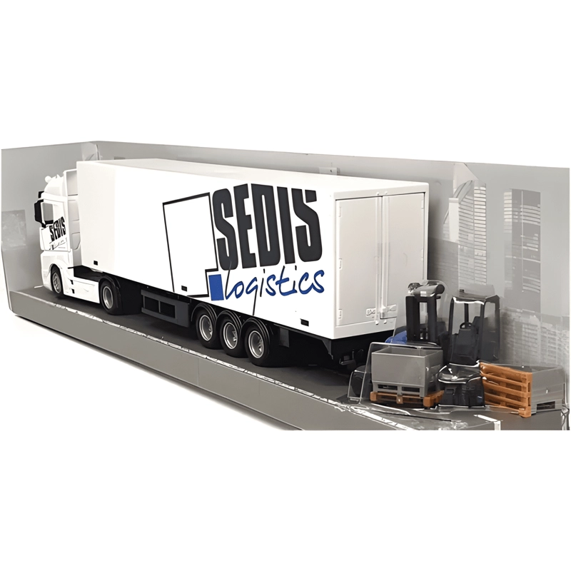 CAMION MERCEDES BENZ CON GRUA HORQUILLA 1:43 - 3