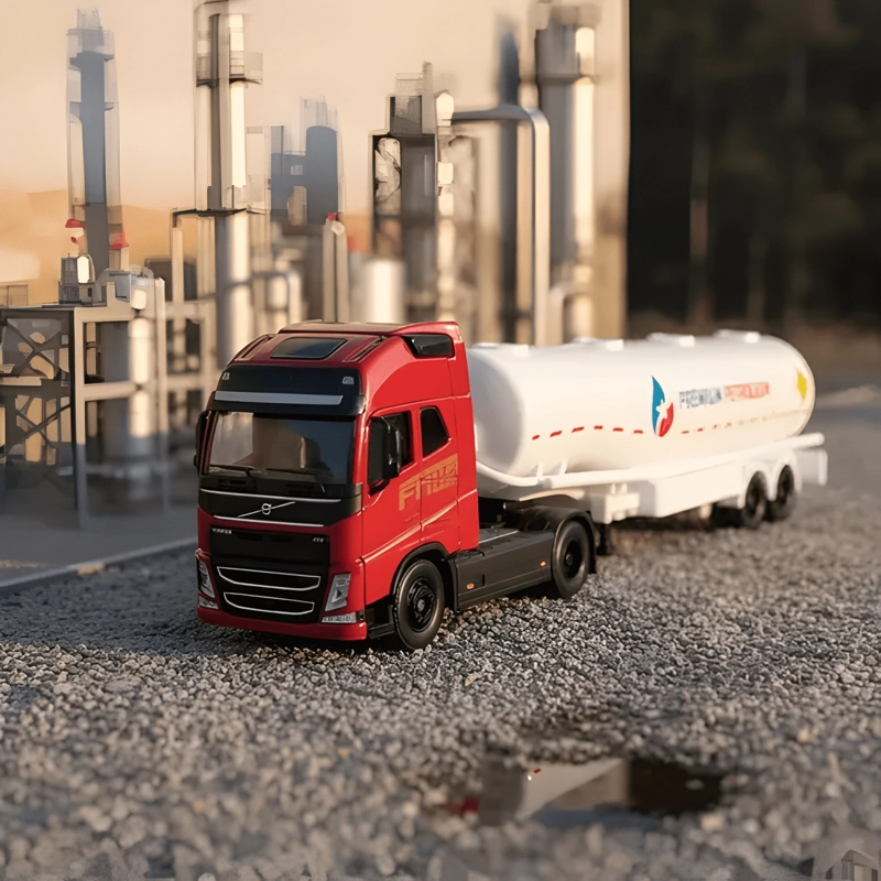 CAMION VOLVO FH16 COMBUSTIBLE ESCALA 1:72 - 3