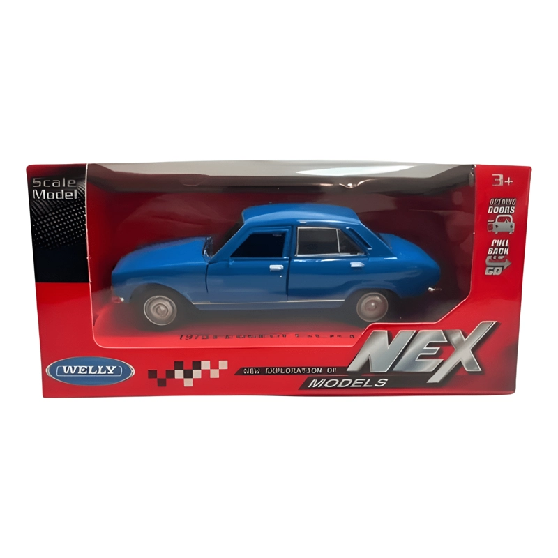 AUTO CLASICO PEUGEOT 504 ESCALA 1:36 AÑO 1975 - 4