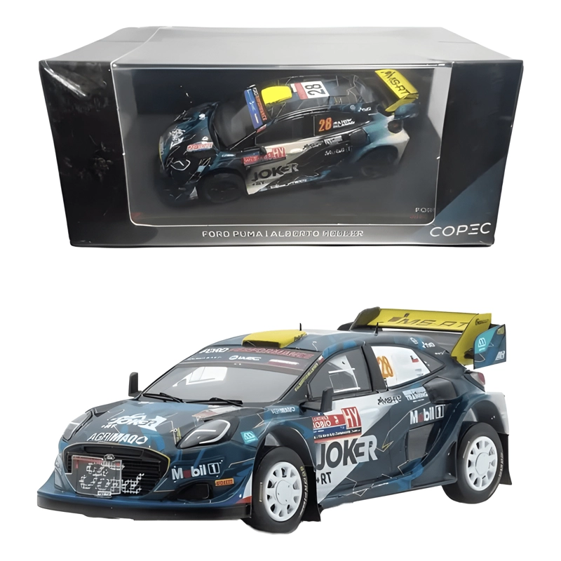 AUTO COLECCION RALLY MOBIL FORD PUMA ESCALA 1:43 - 2