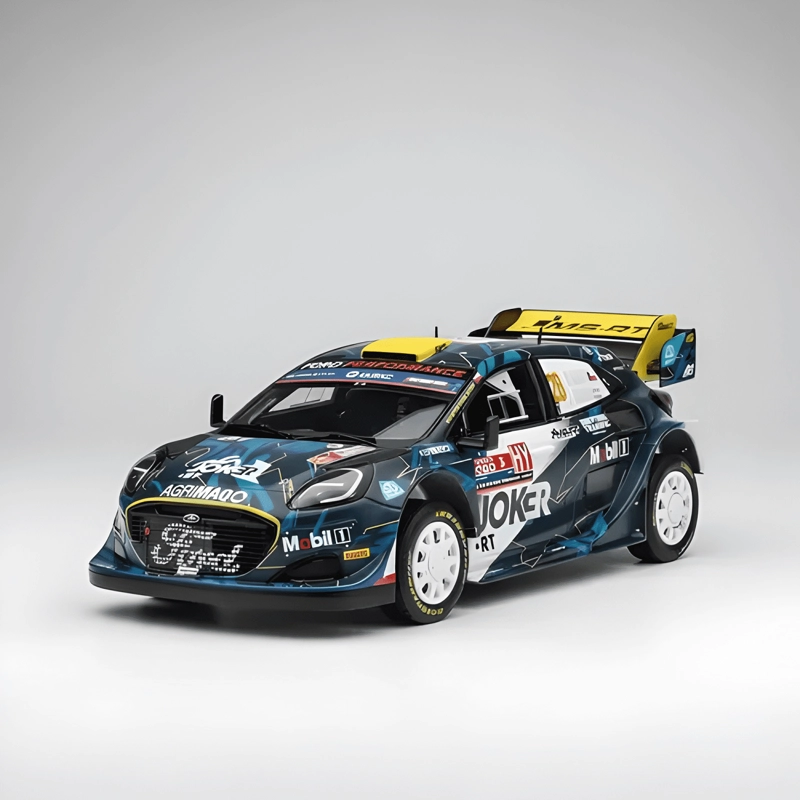 AUTO COLECCION RALLY MOBIL FORD PUMA ESCALA 1:43 - 4