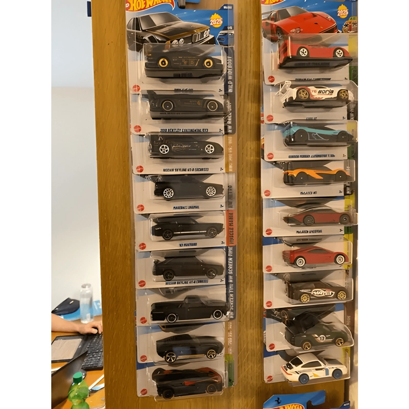 EXHIBIDOR PARA HOT WHEELS CON BLISTER 9 AUTOS - 2