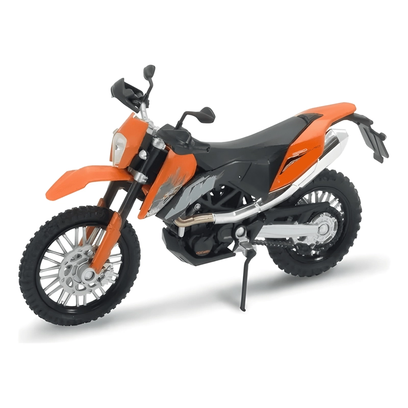 MOTO KTM 690 ENDURO R COLECCIONABLE A ESCALA NARANJO - 2