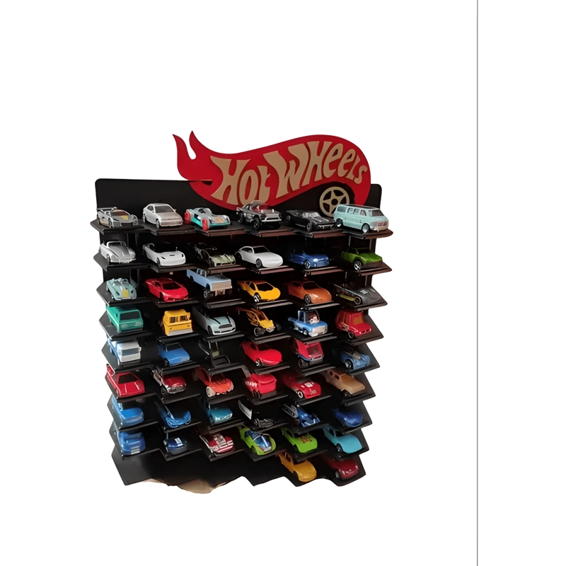 EXHIBIDOR DE HOT WHEELS PARA 54 AUTOS - 2