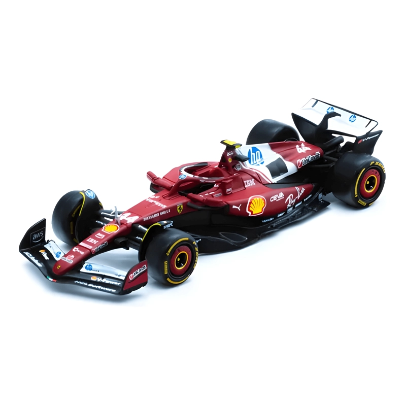 AUTO FERRARI SF-25 2025 ESCALA 1:43 #44 HAMILTON ROJO - 2