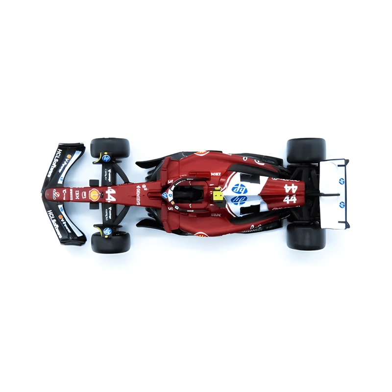 AUTO FERRARI SF-25 2025 ESCALA 1:43 #44 HAMILTON ROJO - 4