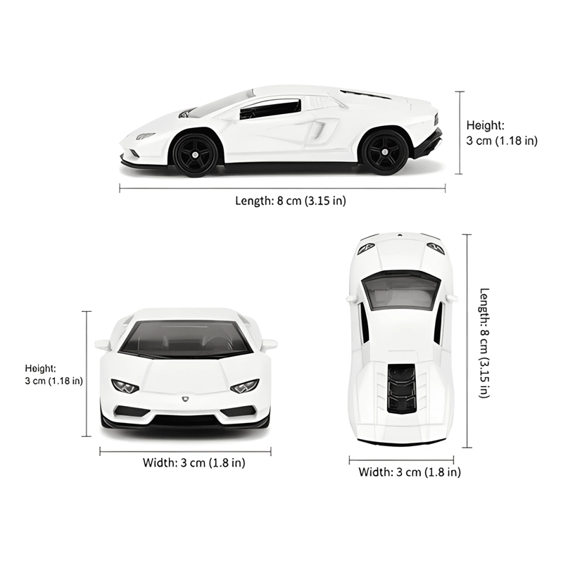 AUTO LAMBORGHINI COUNTACH LPI 800-4 1:60 MULTICOLOR - 2