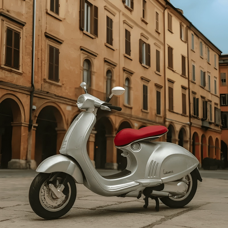 MOTO VESPA 946 AÑO 2014 ESCALA 1:18 - 3