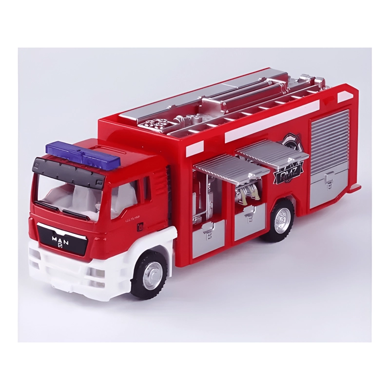 CAMION DE COLECCION MAN VERSION BOMBEROS 1:64 - 4