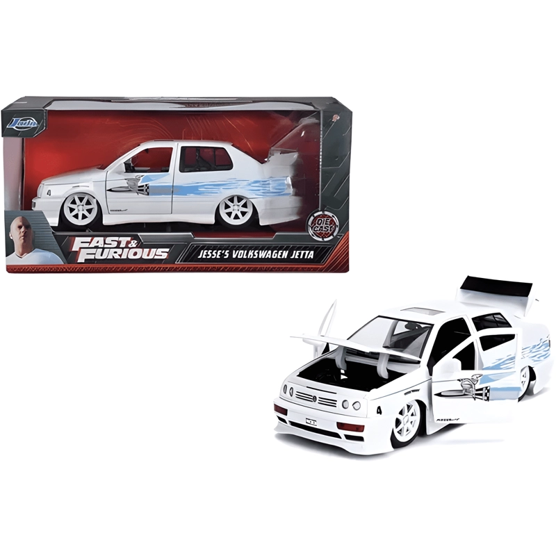 VOLKSWAGEN JETTA 1:24 RAPIDO Y FURIOSO 1 JESSE BLANCO - 4