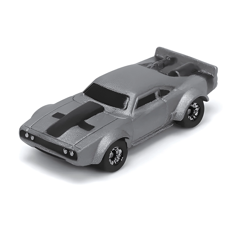 NANO FAST AND FURIOUS LYKAN / SUPRA ESCALA 1:64 ROJO - 4