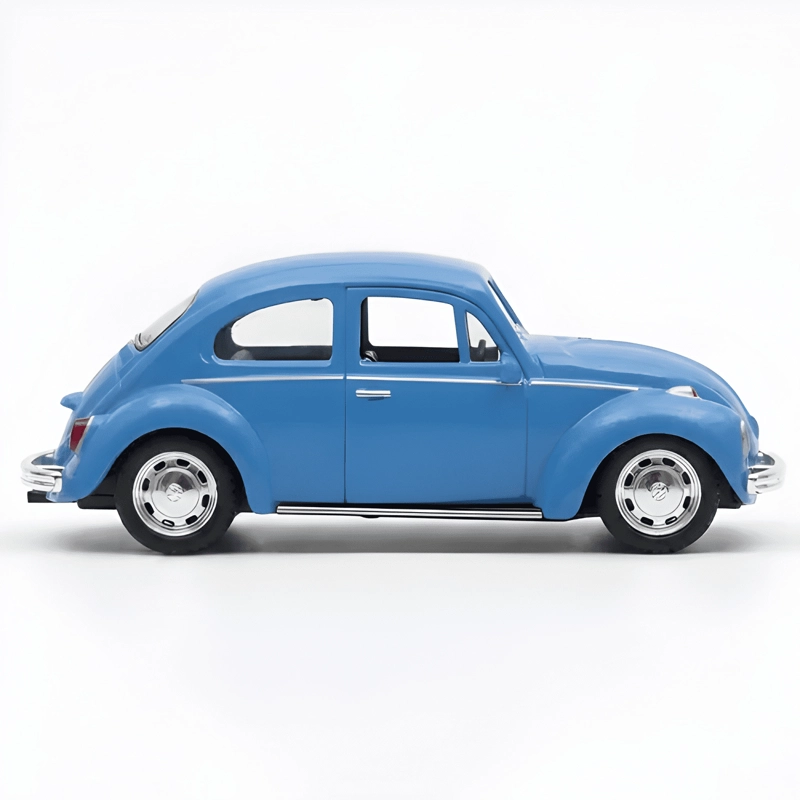 AUTO VOLKSWAGEN THE BEETLE S ESCALA AZUL #4 - 2