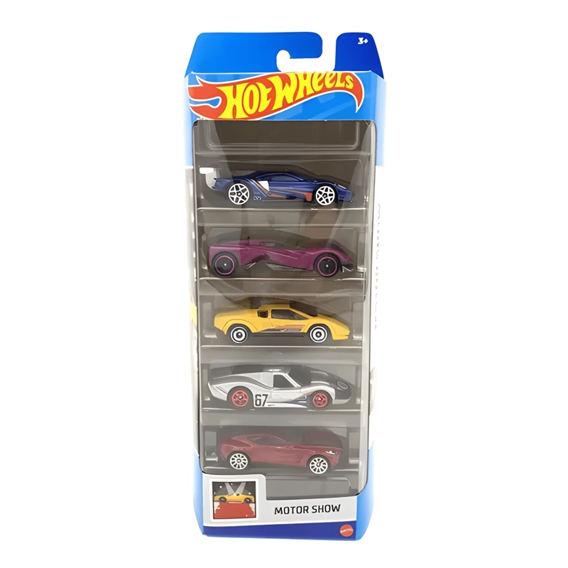 PACK 5 AUTOS HOT WHEELS - 3