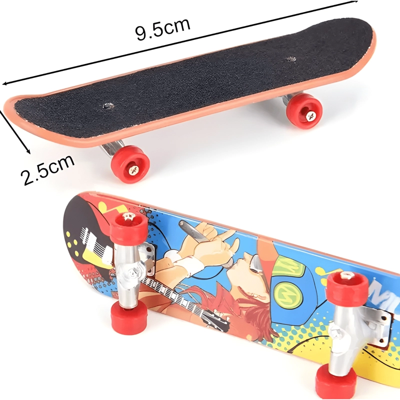 SET 6 MINI JUEGOS SKATE PARA DEDOS CON ACCESORIOS - 1