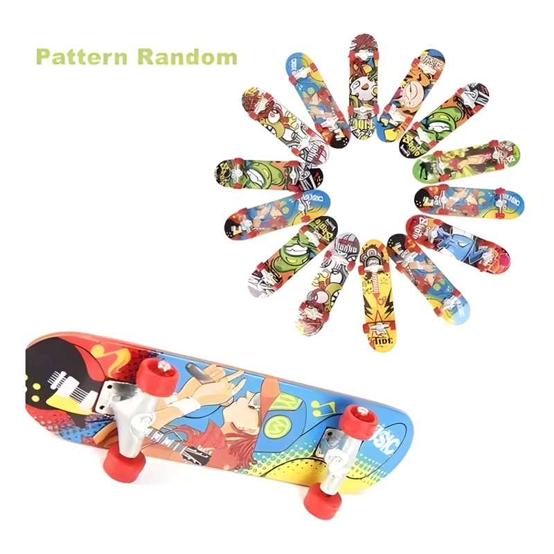 SET 6 MINI JUEGOS SKATE PARA DEDOS CON ACCESORIOS - 4