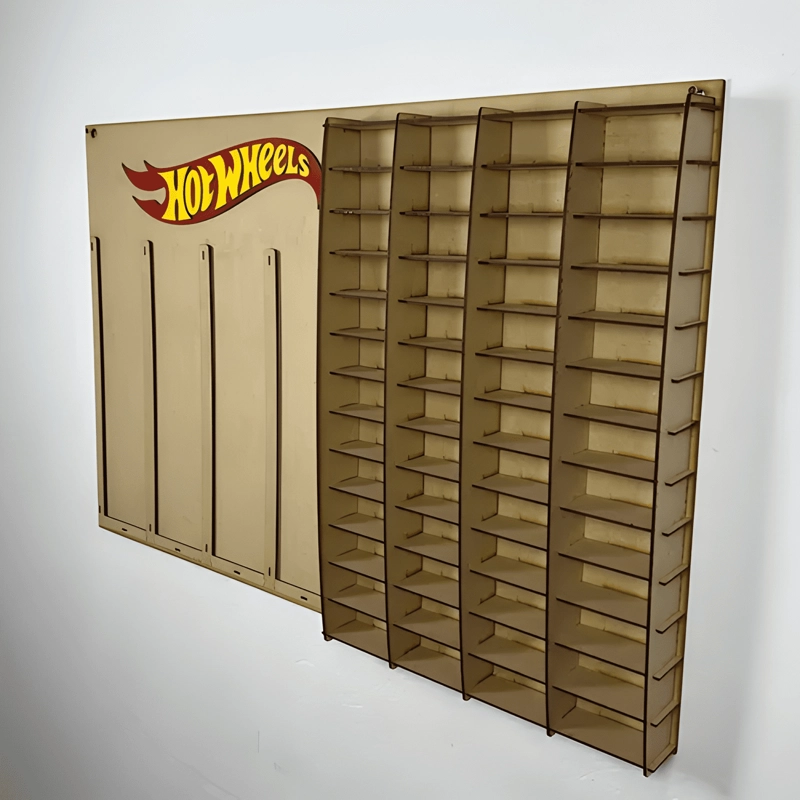 EXHIBIDOR PARA AUTOS HOT WHEELS EN BLISTER Y SUELTOS - 3