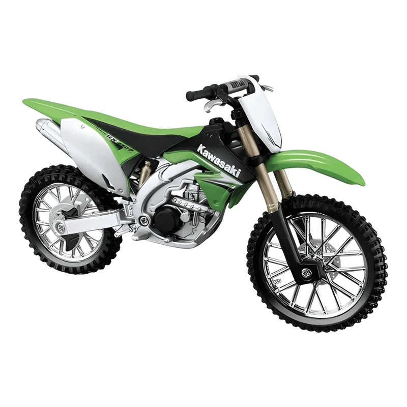 MOTOCICLETA KAWASAKI 450F ESCALA 1:18 COLECCIONABLE - 1