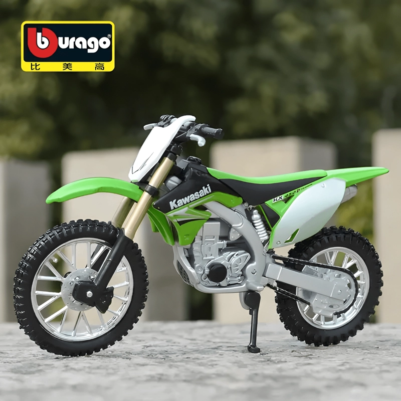 MOTOCICLETA KAWASAKI 450F ESCALA 1:18 COLECCIONABLE - 2