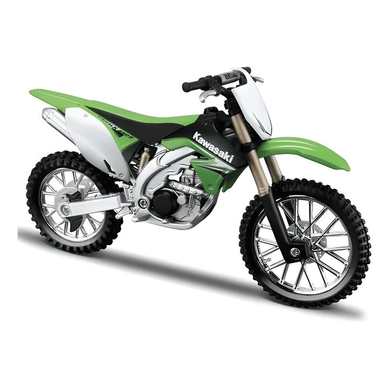 MOTOCICLETA KAWASAKI 450F ESCALA 1:18 COLECCIONABLE - 3