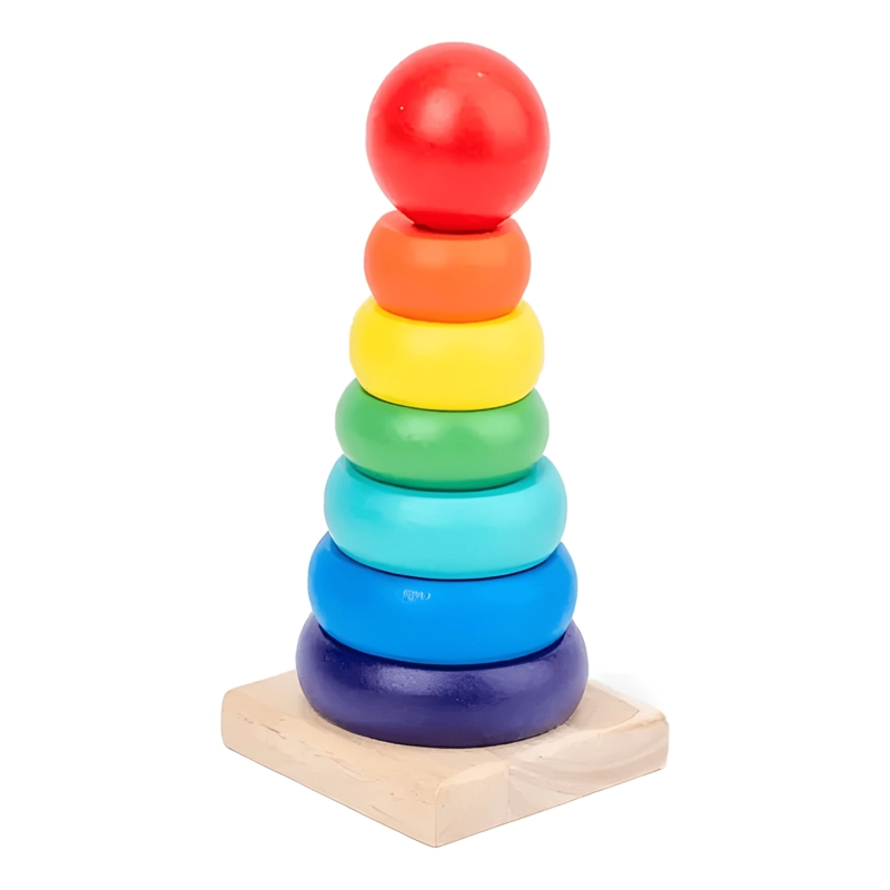 JUGUETES APRENDIZAJE DE MADERA DIDACTICO PARA NIÑOS BEBE S #7 - 3