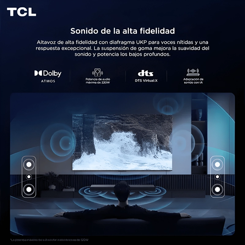 BARRA DE SONIDO 2 1 CH 220W + SUBWOOFER - 4
