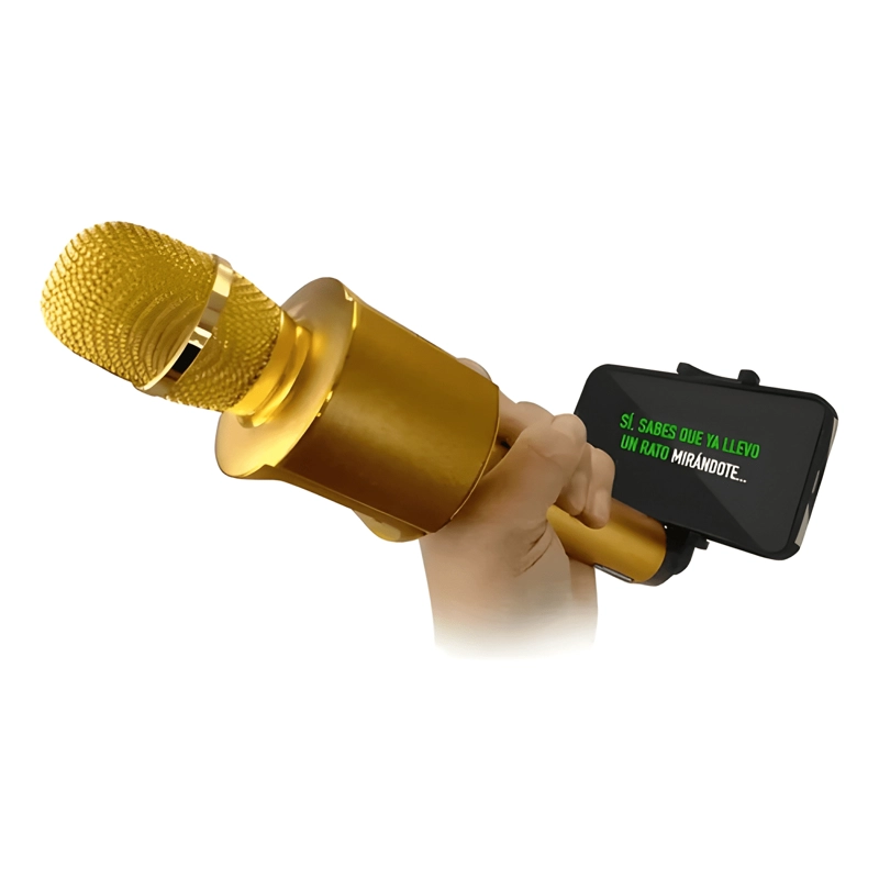 MICROFONO KARAOKE BLUETOOTH KARAOKEKIDS FUNNY VOICE EFECTOS - 1
