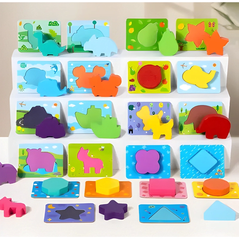 JUEGO DIDACTICO COGNITIVO Y DE PARES MONTESSORI PARA NIÑOS - 1