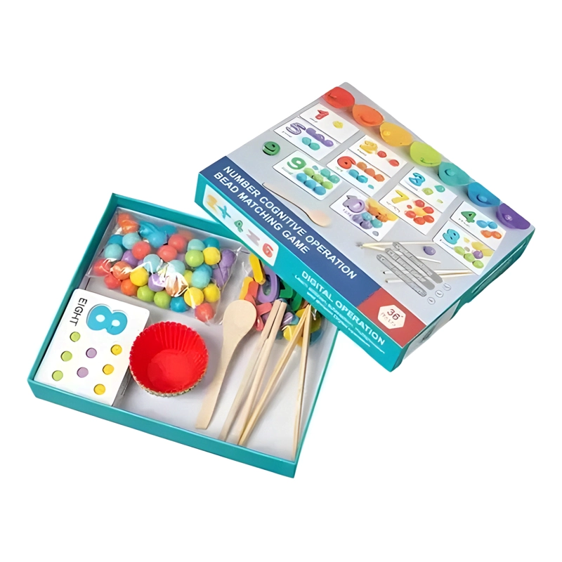 JUEGO EDUCATIVO MONTESSORI MATEMATICAS Y MOTRICIDAD - 3