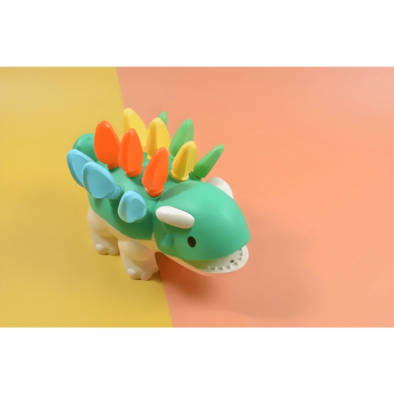 DINOSAURIO JUGUETE EDUCATIVO MONTESSORI HABILIDAD MOTRIZ - 1