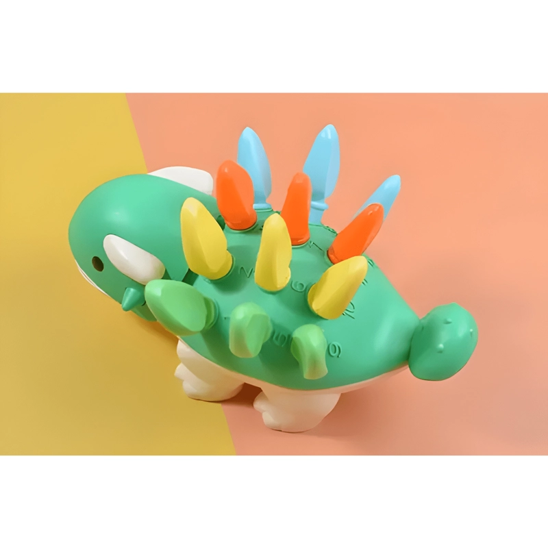 DINOSAURIO JUGUETE EDUCATIVO MONTESSORI HABILIDAD MOTRIZ - 2