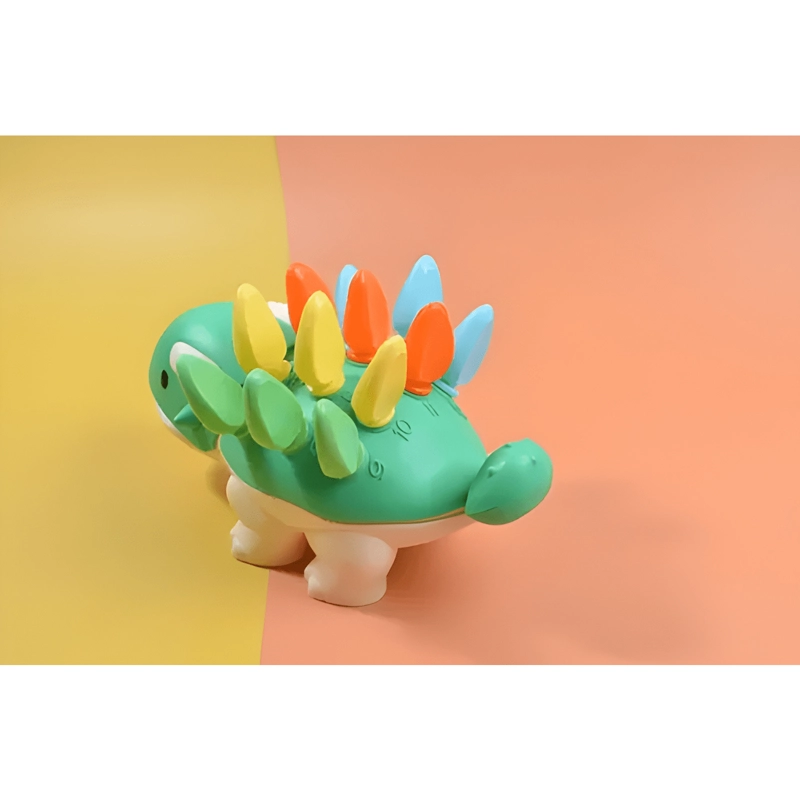 DINOSAURIO JUGUETE EDUCATIVO MONTESSORI HABILIDAD MOTRIZ - 4