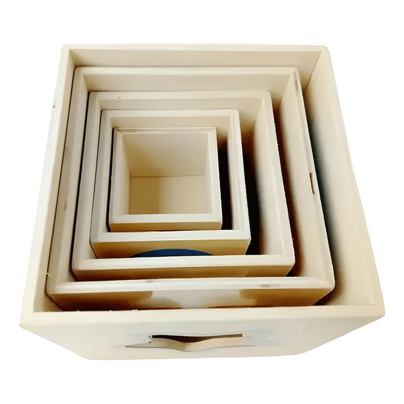 TORRE DE 5 CUBOS APILABLE JUGUETE EDUCATIVO INFANTIL - 3